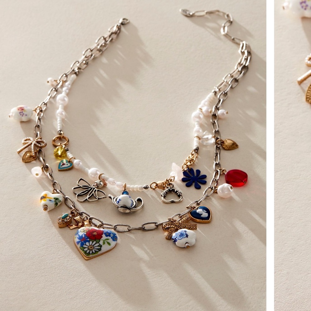 Free People Maxamillion Charm Necklace